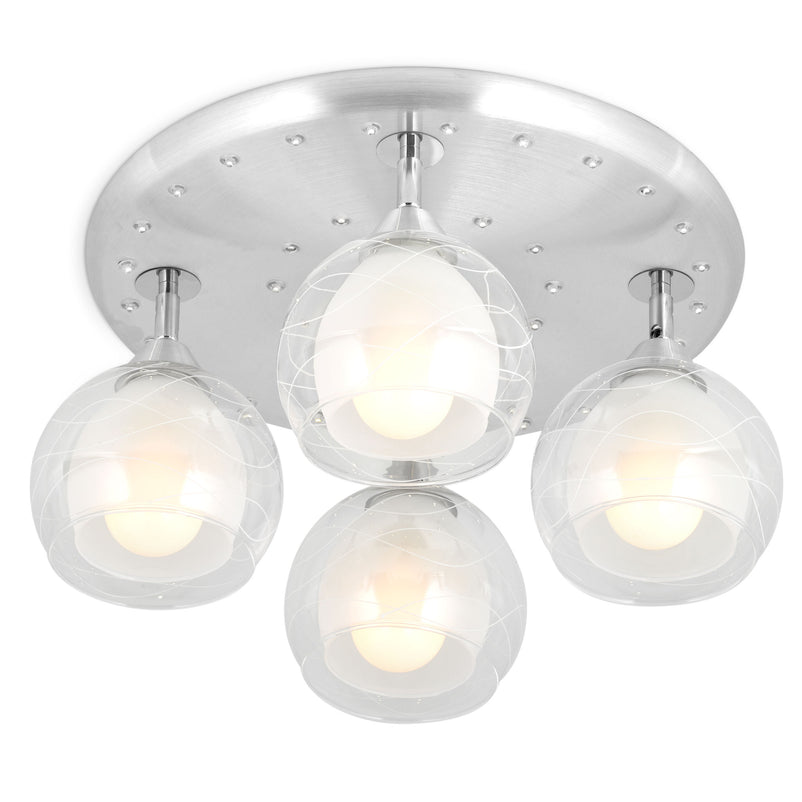 HELIANA Plafonieră 4x60W E27