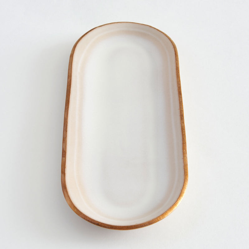 EDGE Platou, ceramică, L.30cm