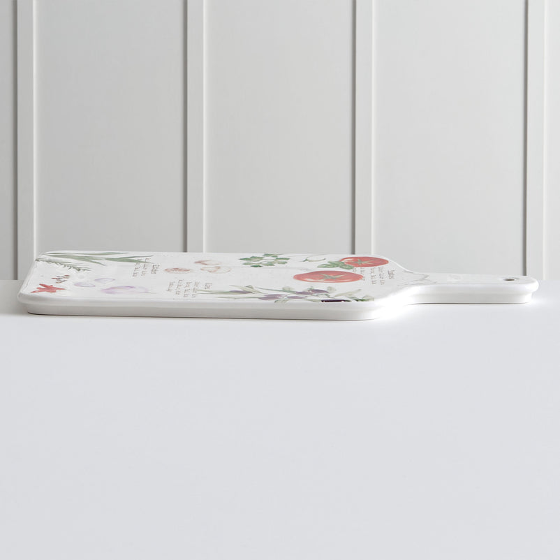 HOME AND KICHEN Platou servire brânzeturi, porțelan, L.35cm