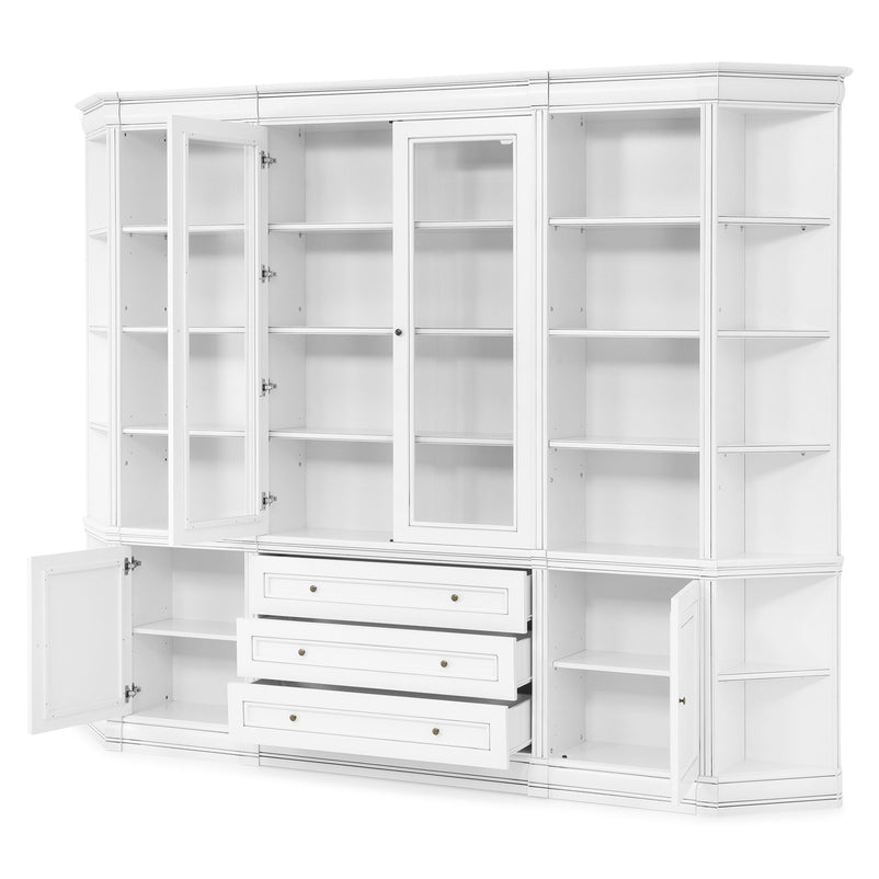 JAZZ Ansamblu living cu etajere laterale dreapta/stânga