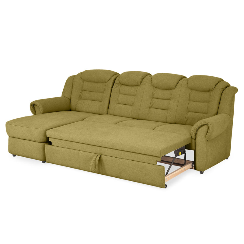 VELTEN Colțar extensibil, șezlong stânga/dreapta, stofă