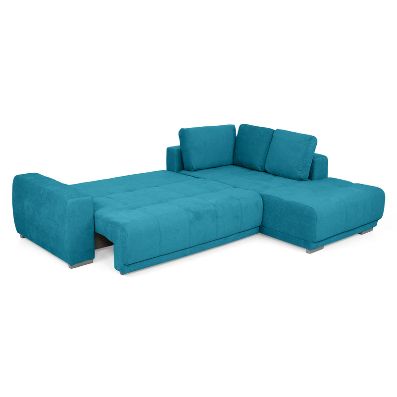 MONZA Colțar extensibil, șezlong stânga/dreapta, stofă