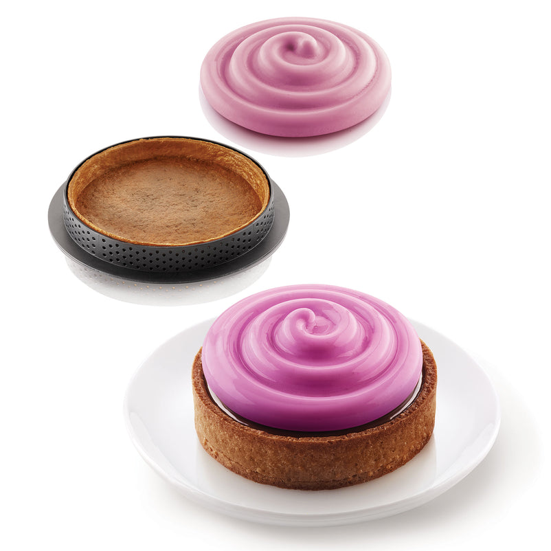 TWIST Set mini formă și inel, silicon