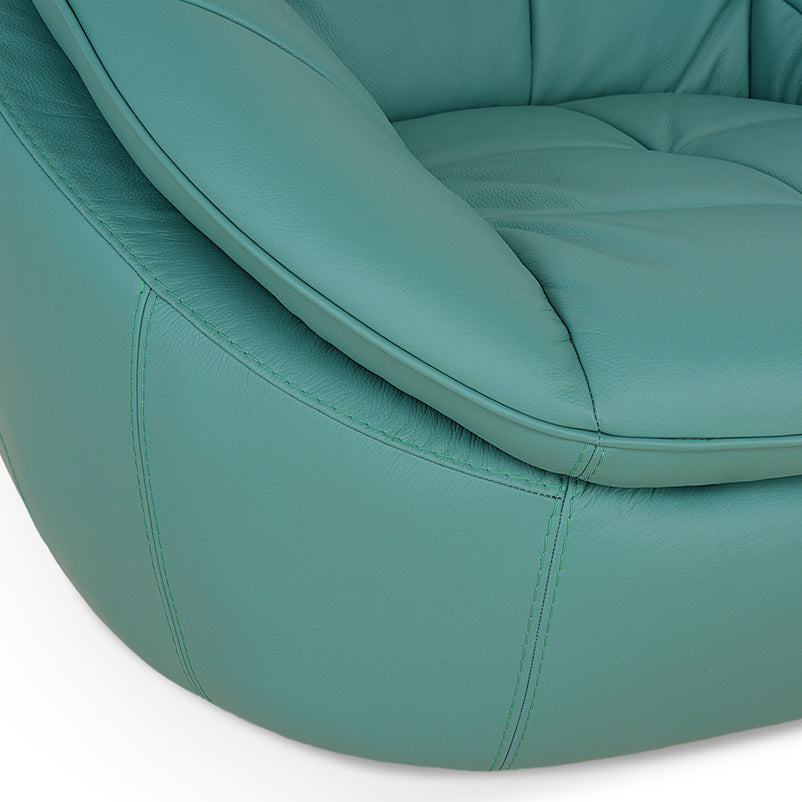 CHICAGO Fotoliu rotativ, piele