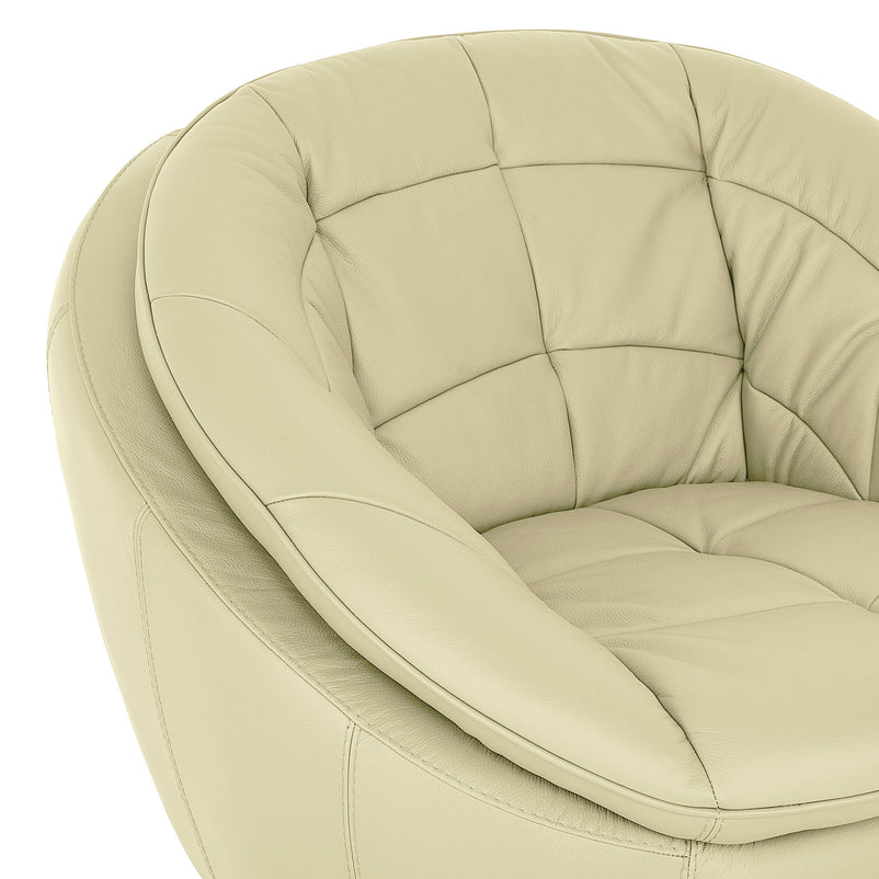 CHICAGO Fotoliu rotativ, piele