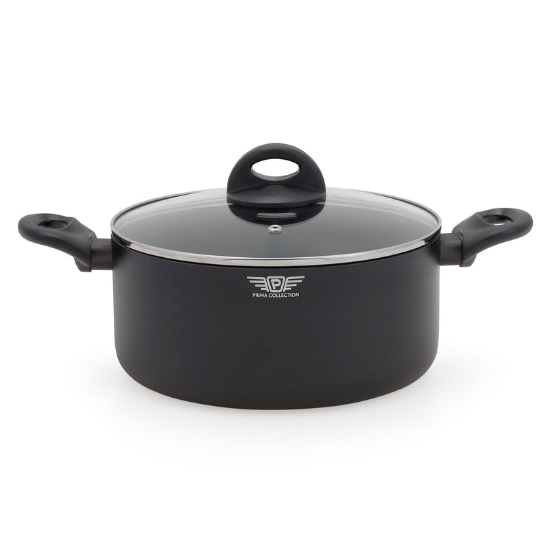 POP Cratiță cu capac, aluminiu, D.24cm