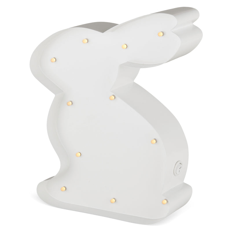 LITTLE BUNNY Decor luminos din metal pentru copii