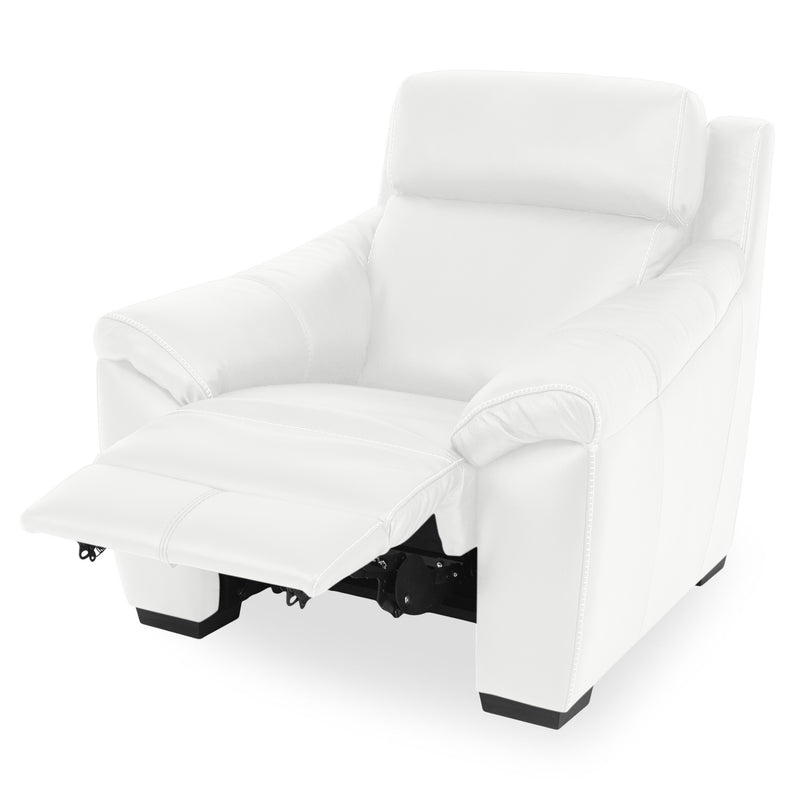 THOMSON Fotoliu cu recliner electric și mecanism tetieră, piele