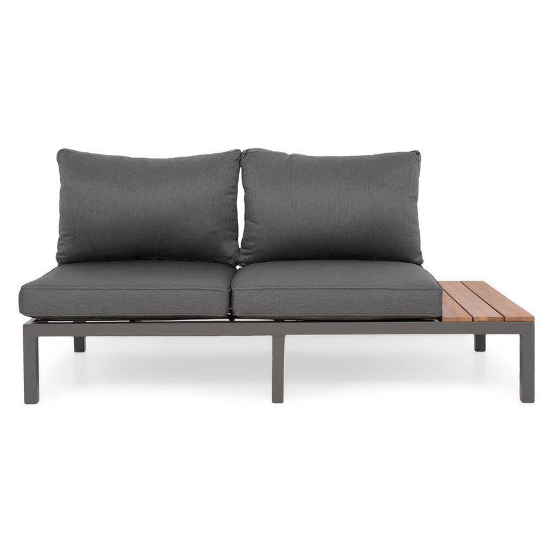 MARLI Set mobilier terasă/grădină, colțar 5 piese