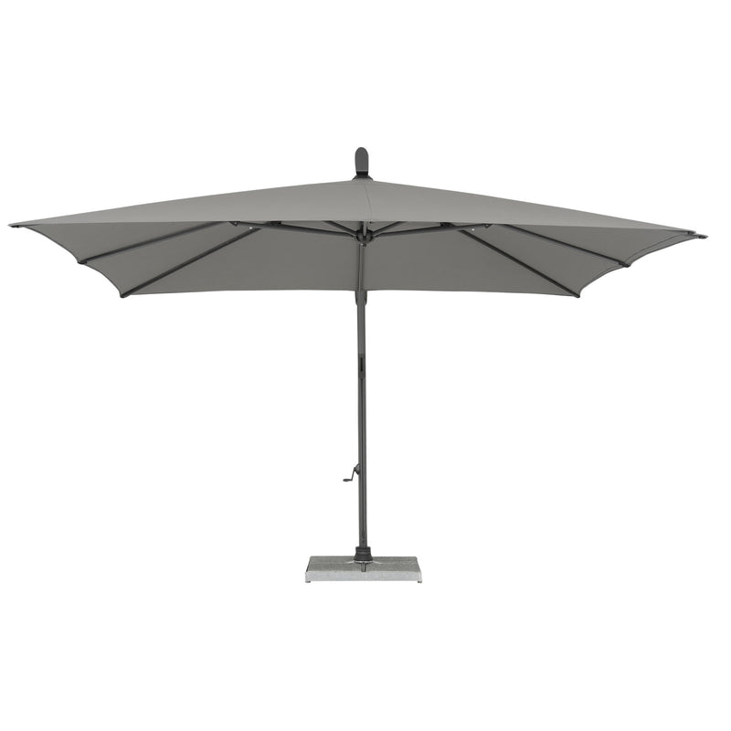 SOMBRANO EASY Umbrelă pătrată, bază inclusă, 350x350cm