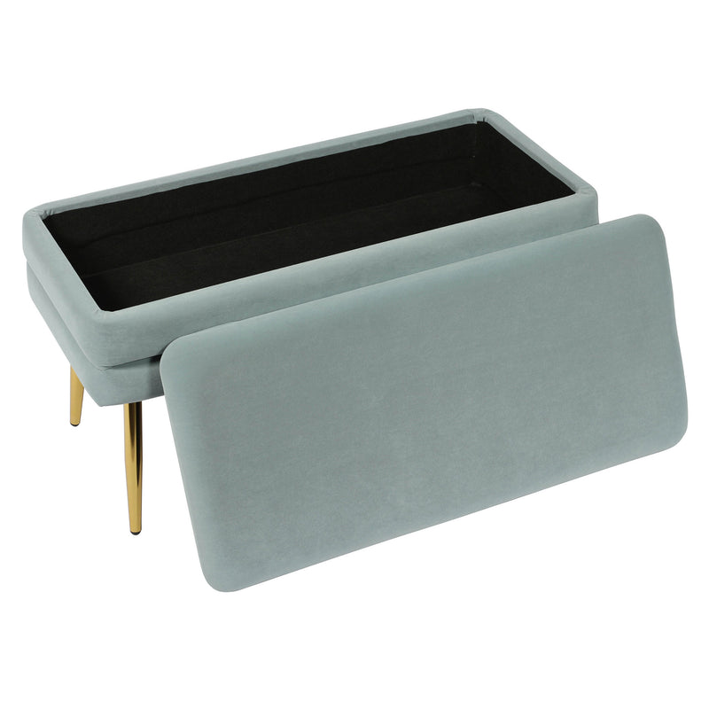 HANNA Banchetă cu depozitare, stofă