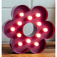 FLOWER Decor luminos din metal pentru copii