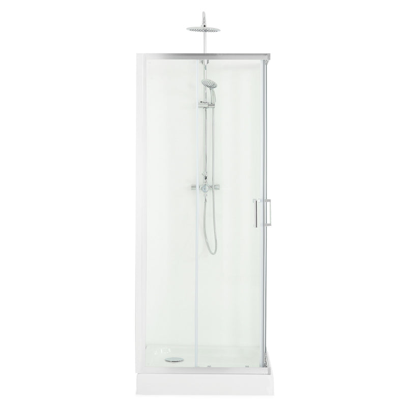 PROIECT Sistem uși culisante duș, închidere colț