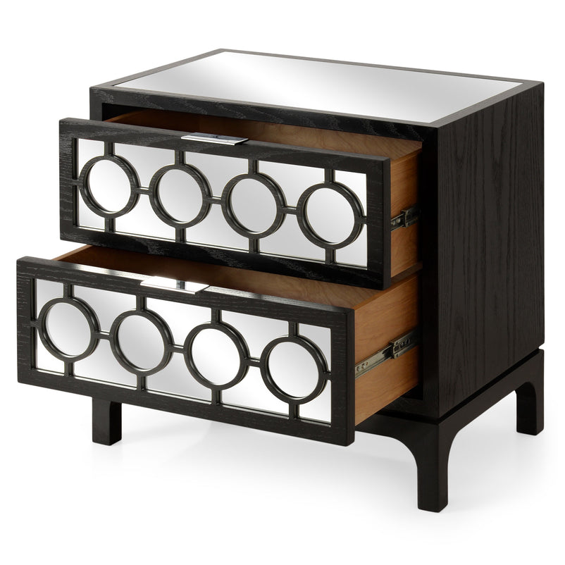 PRINCELY Noptieră 2 sertare