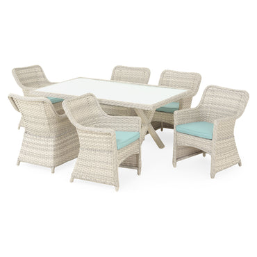 CALZADA Set mobilier terasă/grădină, 2 fotolii