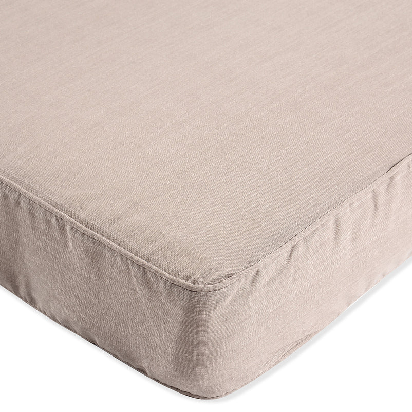 BASIC TAUPE Pernă șezut canapea, 80x120cm