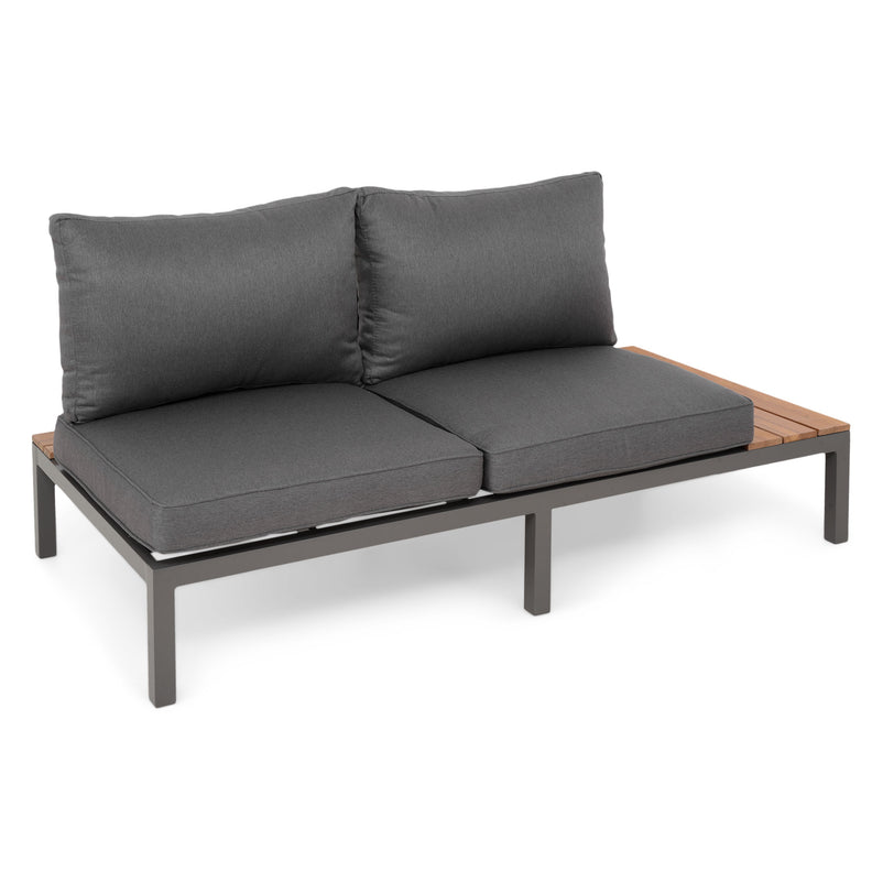 MARLI Set mobilier terasă/grădină, colțar 5 piese