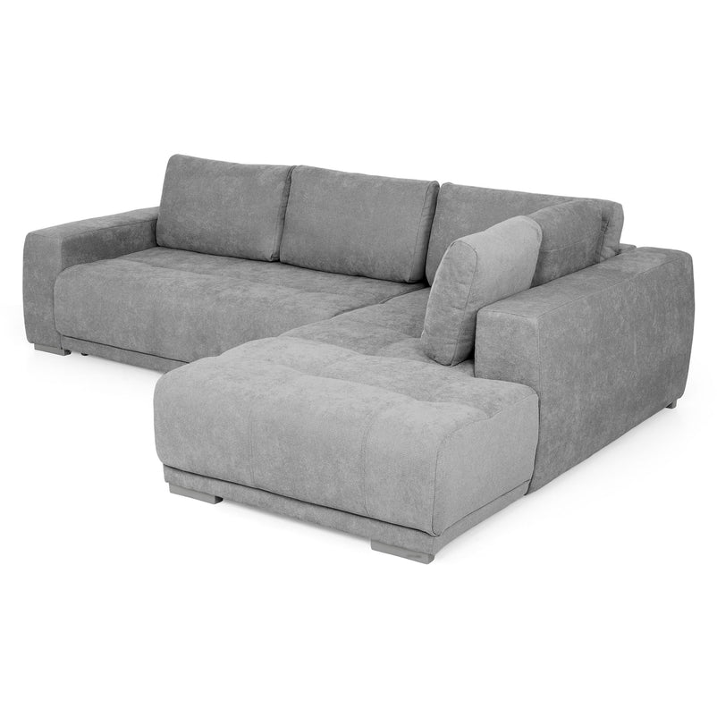 MONZA Colțar extensibil, șezlong stânga/dreapta, stofă