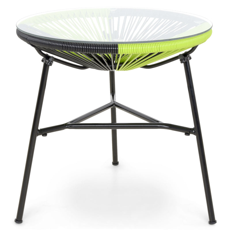 CORFU Set mobilier terasă/gradină, 2 fotolii și măsuță