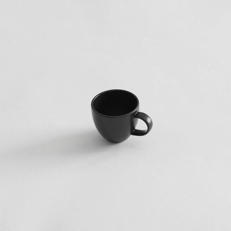 SAND Ceașcă și farfurioară, porțelan, 100ml