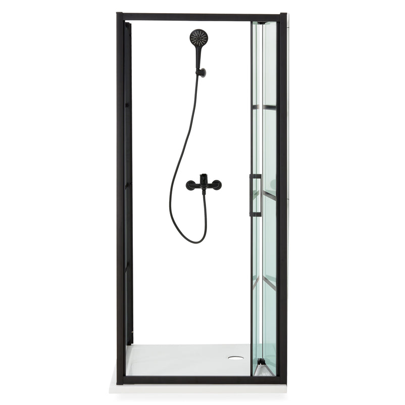 SUNRISE Sistem dus, 90x90cm, sticla