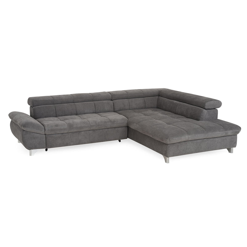 SHANE Colțar extensibil, șezlong stânga/dreapta, stofă