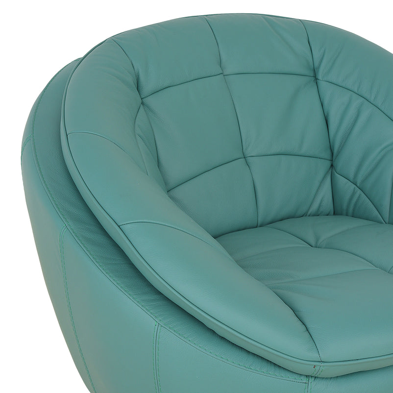 CHICAGO Fotoliu rotativ, piele