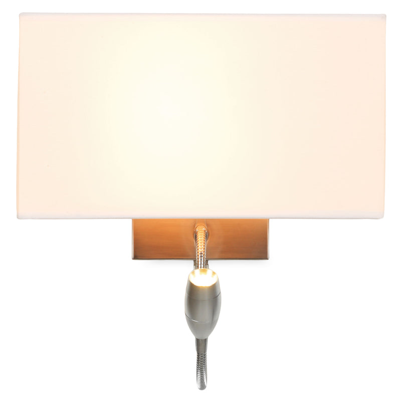 HOTEL Aplica 1+1x60/1W E27/LED