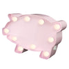 PIGGY Decor luminos din metal pentru copii