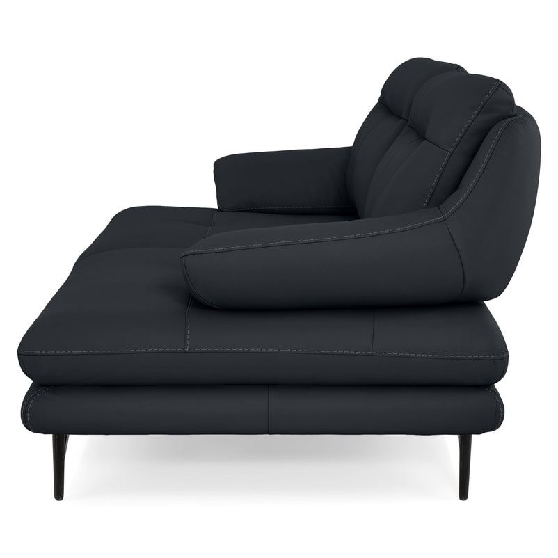 ADISA Canapea 3 locuri, mecanism spătar, piele