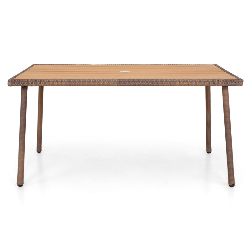 AMAYA Set mobilier grădină/terasă, 6 scaune și masă