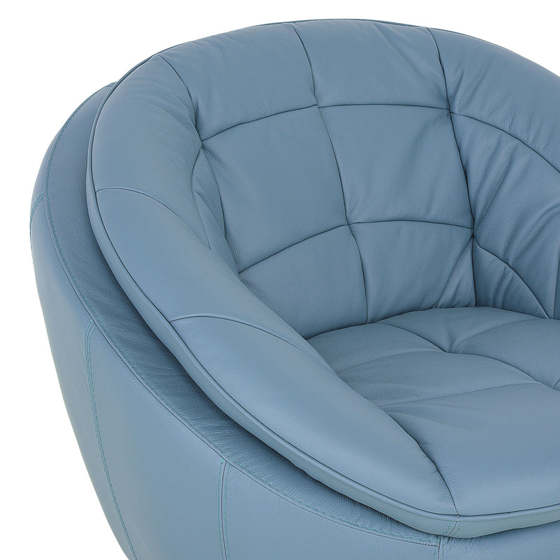 CHICAGO Fotoliu rotativ, piele