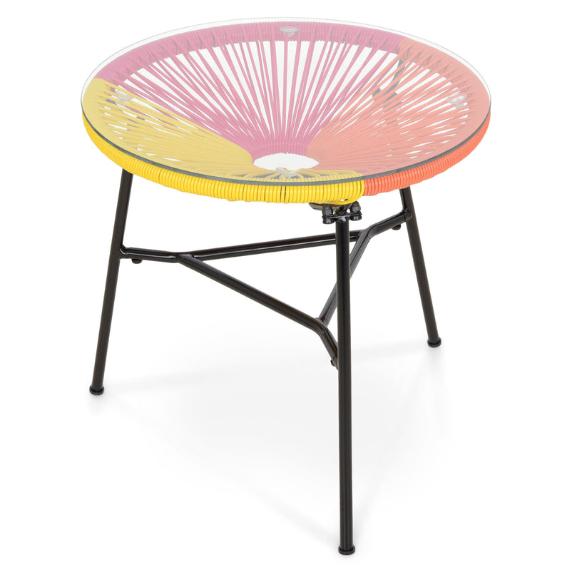 CORFU Set mobilier terasă/grădină 2 fotolii, canapea și măsuță