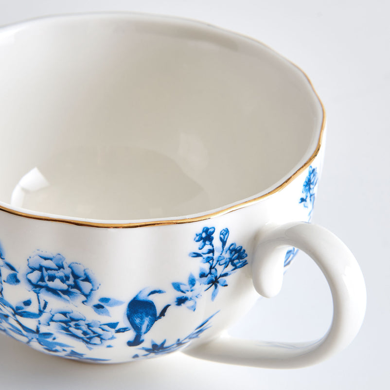 PARASIDE GARDEN Ceșcuță cu farfurioară, porțelan, 200 ml