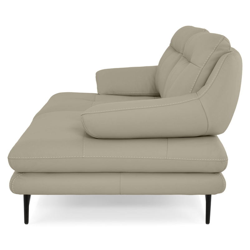 ADISA Canapea 3 locuri, mecanism spătar, piele