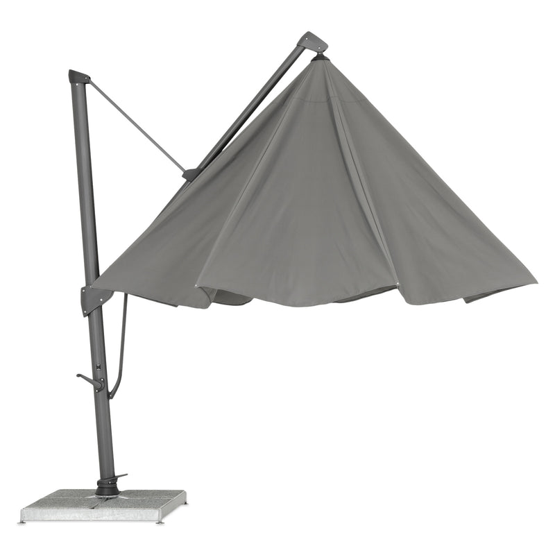 SOMBRANO EASY Umbrelă rotundă, bază inclusă, D.400cm