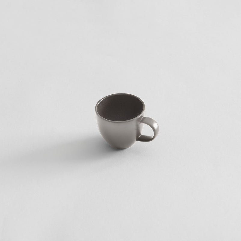 SAND Ceașcă și farfurioară, porțelan, 100ml