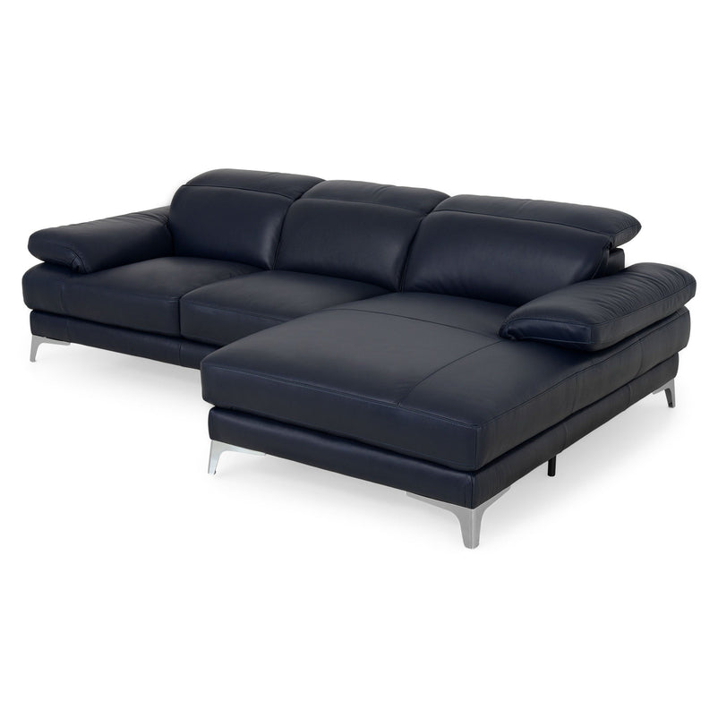 NATUZZI EDITIONS BLISS Colțar șezlong stânga/dreapta, mecanism brațe și tetiere, piele