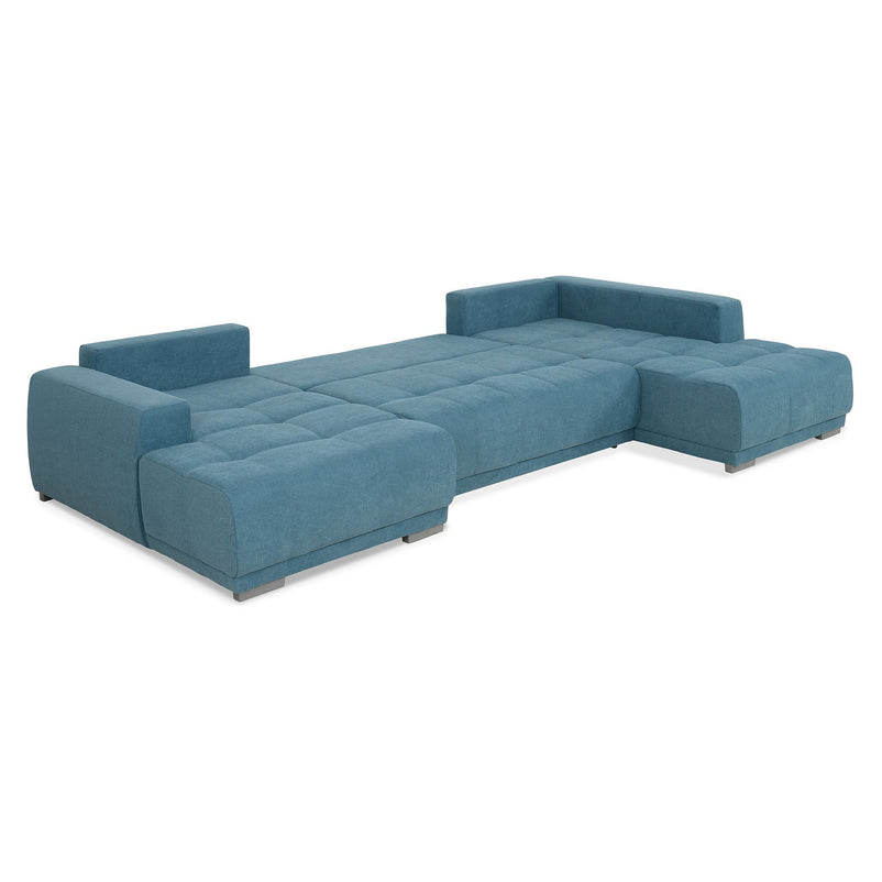 MONZA Ansamblu colțar extensibil stânga/dreapta, stofă