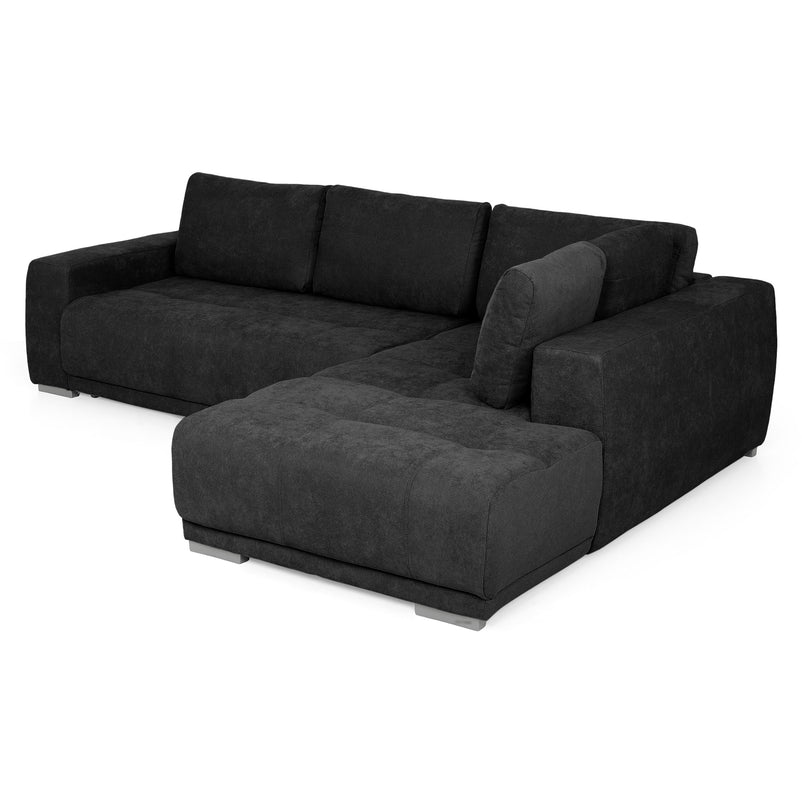 MONZA Colțar extensibil, șezlong stânga/dreapta, stofă