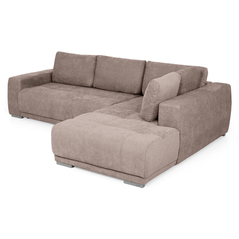 MONZA Colțar extensibil, șezlong stânga/dreapta, stofă