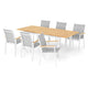 ESSENCE/SOHO Set mobilier terasă/grădină, 6 scaune și masă extensibilă
