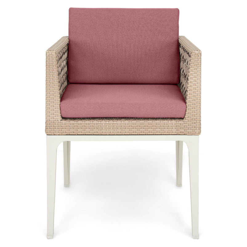 HEART Set mobilier terasă/grădină, 6 scaune și masă