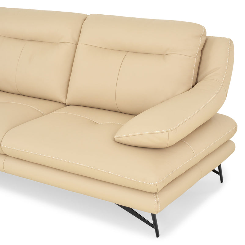 ADISA Canapea 2 locuri, piele