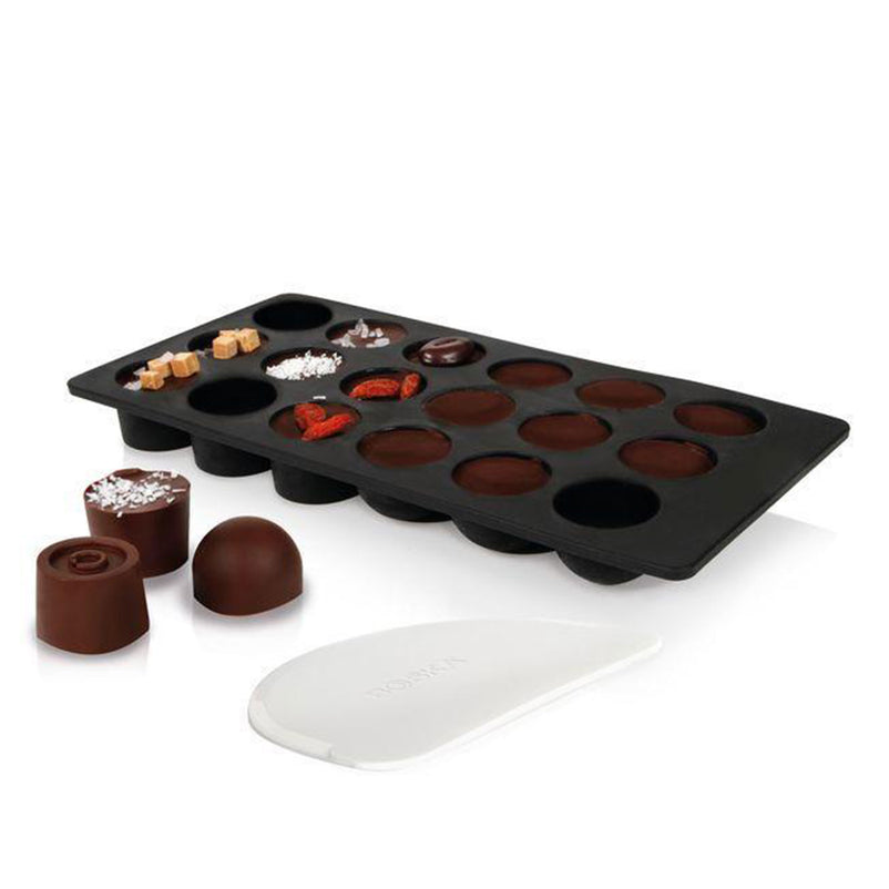 BONBON Kit servire 18 bomboane de ciocolată 3D, silicon