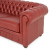 CHESTERFIELD Canapea 2 locuri, piele