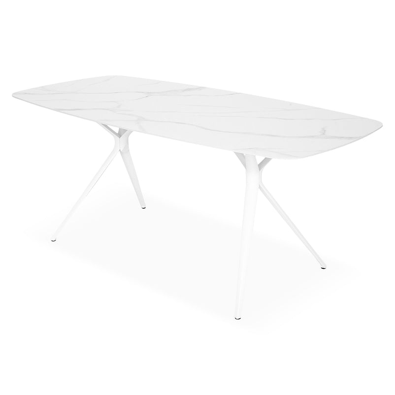 BARI Set mobilier terasă/grădină, 6 scaune și masă