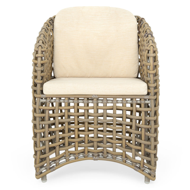 DINASTY Set mobilier terasă/grădină, 6 scaune și masă