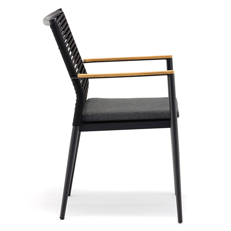 BAY Scaun suprapozabil exterior