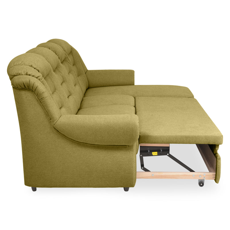 VELTEN Colțar extensibil, șezlong stânga/dreapta, stofă